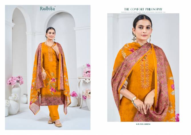 Fulkari By Radhika Azara Printed Cotton Dress Material Wholesale Shop In Surat
